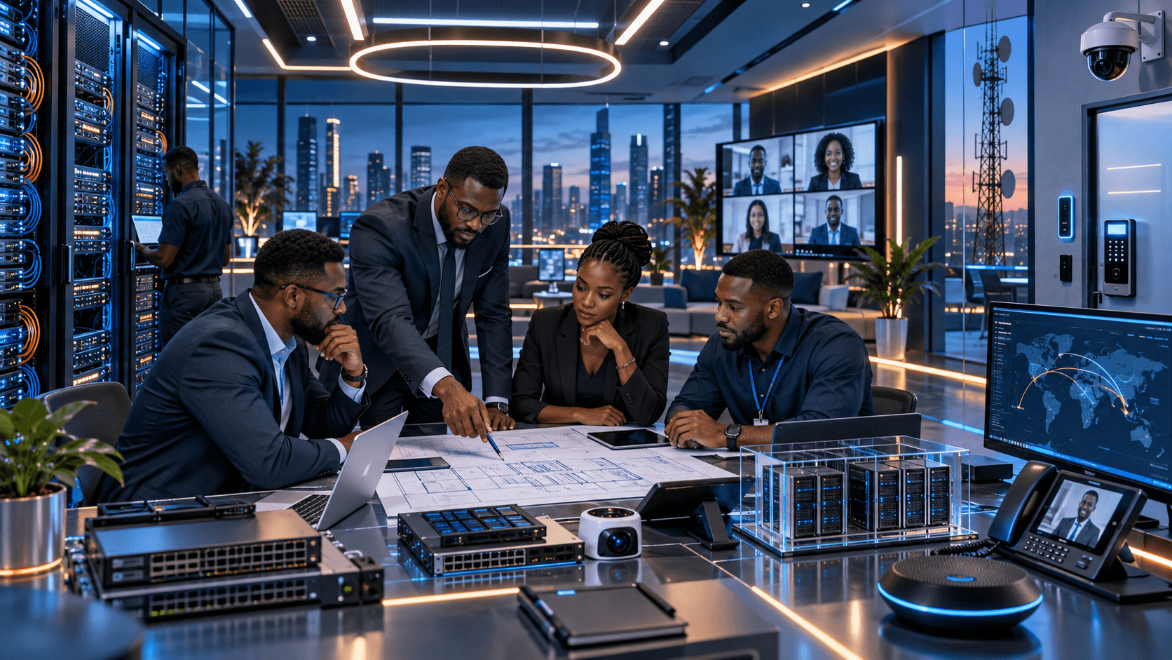 Équipe d'ingénierie et intégration IT NUMERIC TECHNOLOGIE